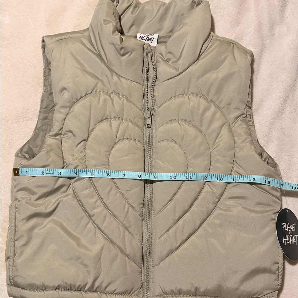 Planet Heart Quilted Vest